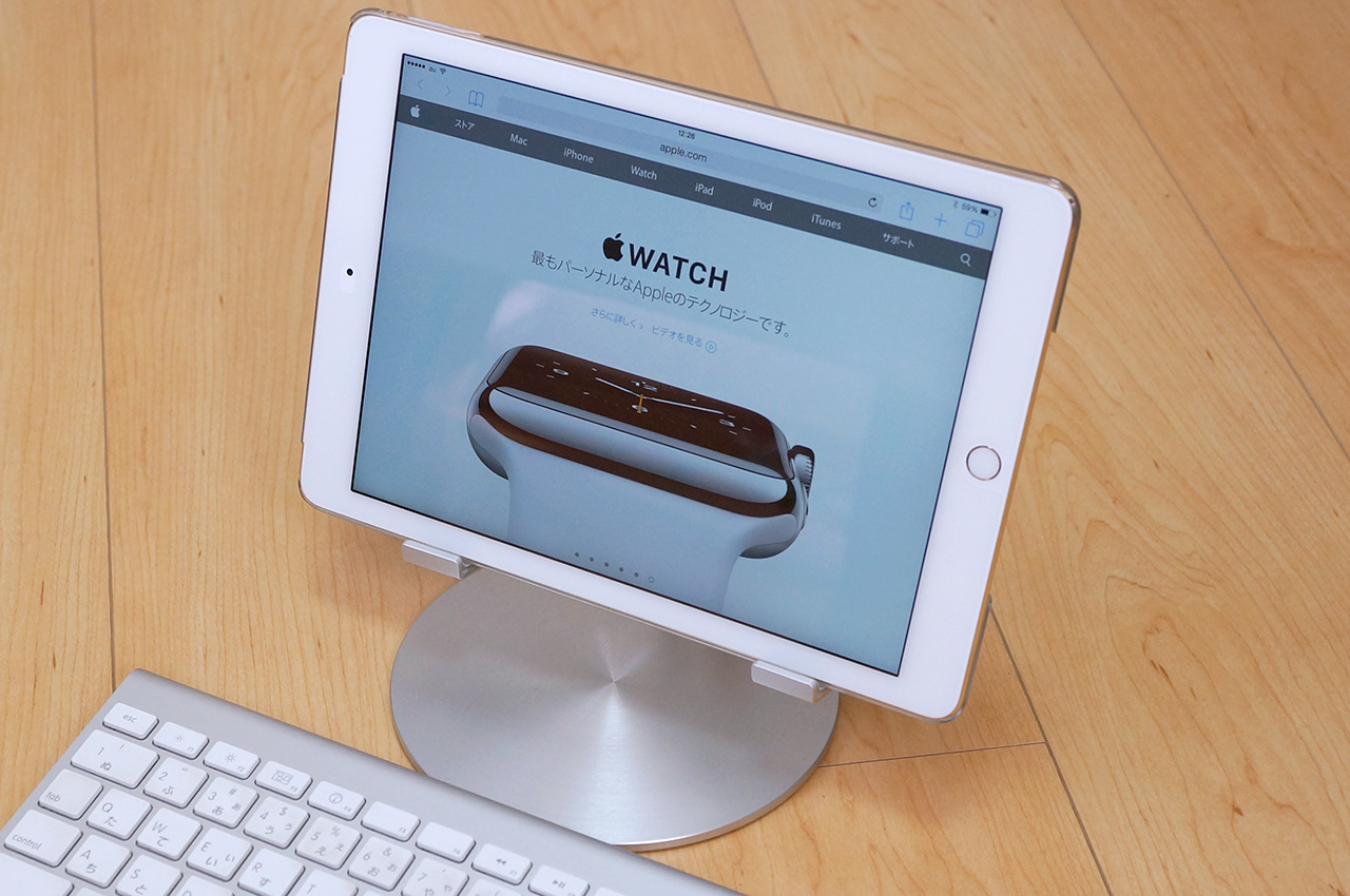 Youtube鑑賞にも最適 Ipad Proで使える据え置き型スタンドjustmobile Upstand Makkyon Web Youtube鑑賞にも最適 Ipad Proで使える据え置き型スタンドjustmobile Upstand Makkyon Web