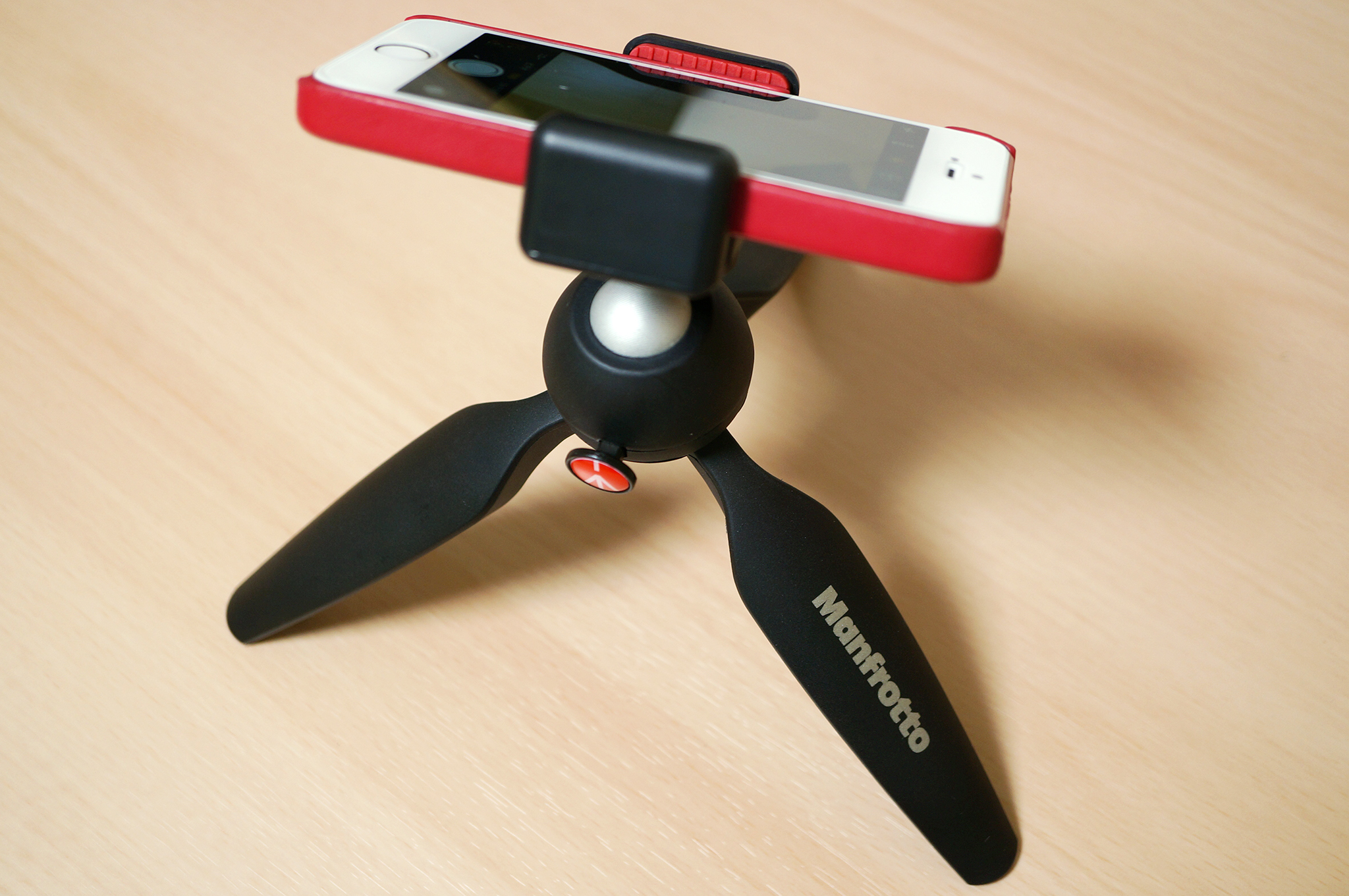 Manfrotto マンフロット　ミニ三脚　スマホアダプタ　Manfrotto