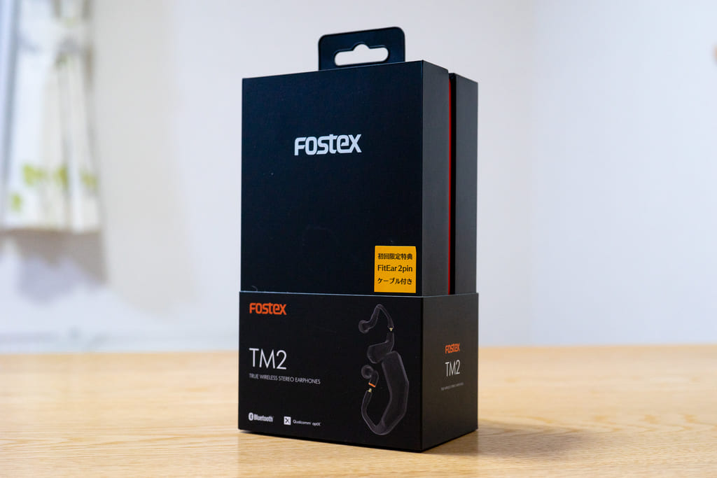 FOSTEX TM2 レビュー／MMCX＆2pinのイヤホンを完全ワイヤレスイヤホン 