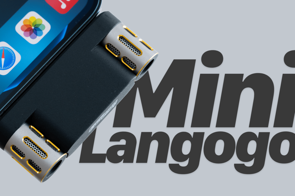 AIで文字起こしを行う“神マイク”！Langogo Mini レビュー／LightningでiPhoneに直結するマイク！軽量・小型でバッテリー不要  | makkyon web
