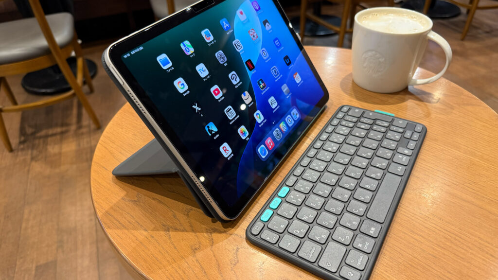 logicool FLIP FOLIO Bluetoothキーボード The Logitech Flip Folio is a detachable iPad keyboard cover that's