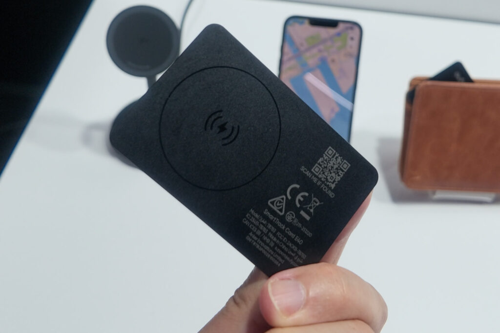 Eufy SmartTrack Card E40の背面