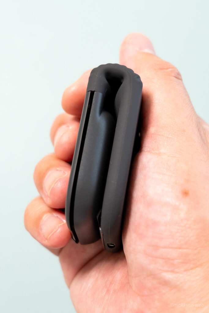Mobi Foldを折りたたんだ状態