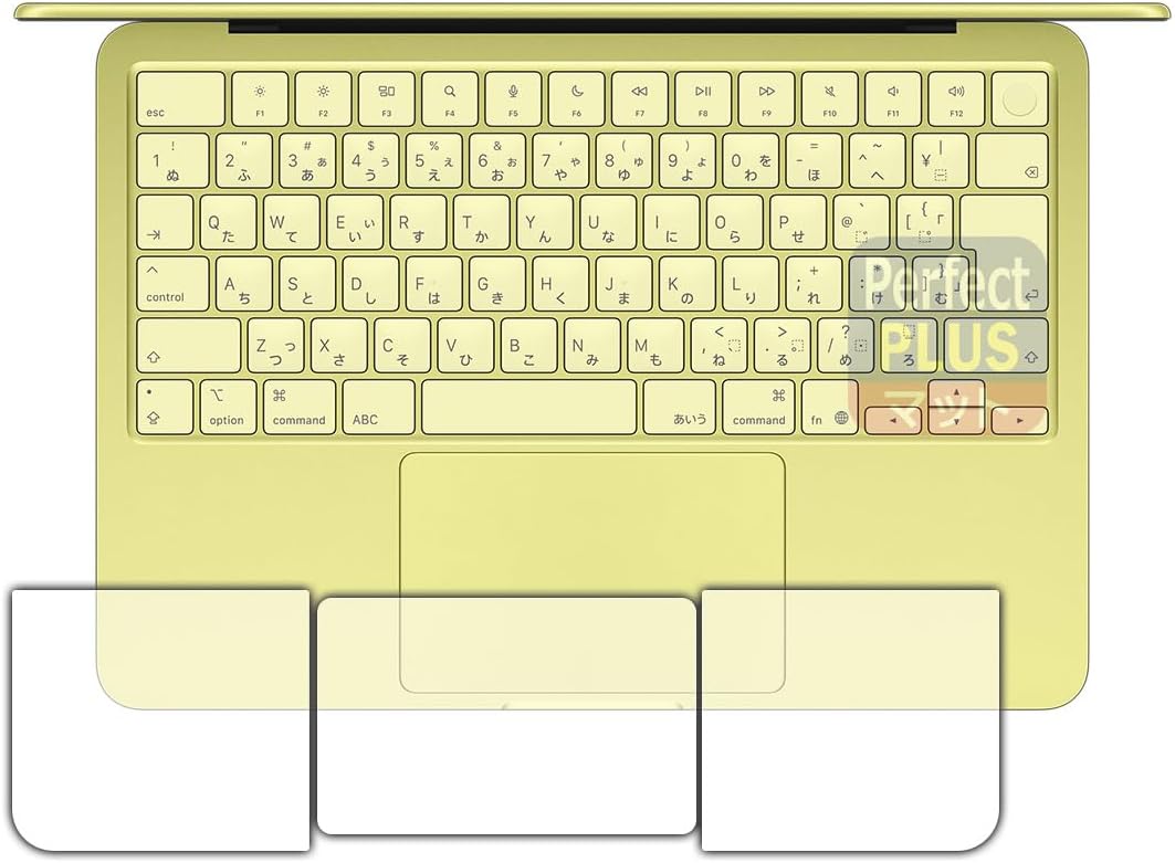 PDA工房 MacBook Neo 13インチ (A18 Pro 2026年モデル) 対応 PerfectShield Plus 保護 フィルム [トラックパッド用/パームレスト用] 反射低減 防指紋 日本製