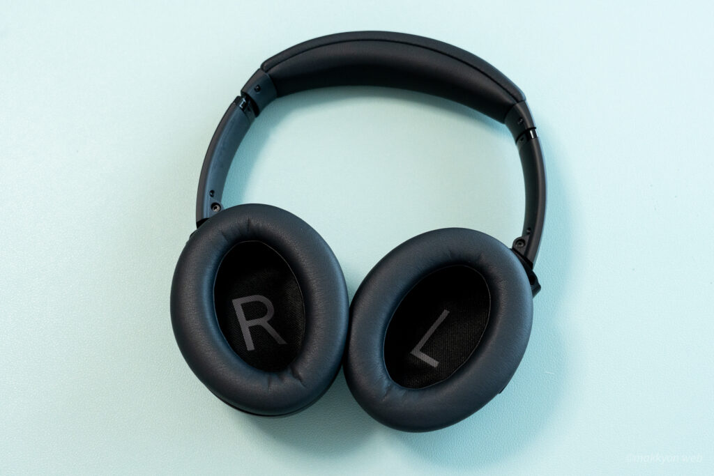 QuietComfort SC Headphonesの柔らかいイヤーパッド